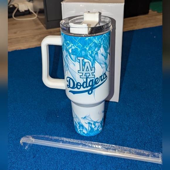 Other - LA Dodgers Blue and White Tumbler